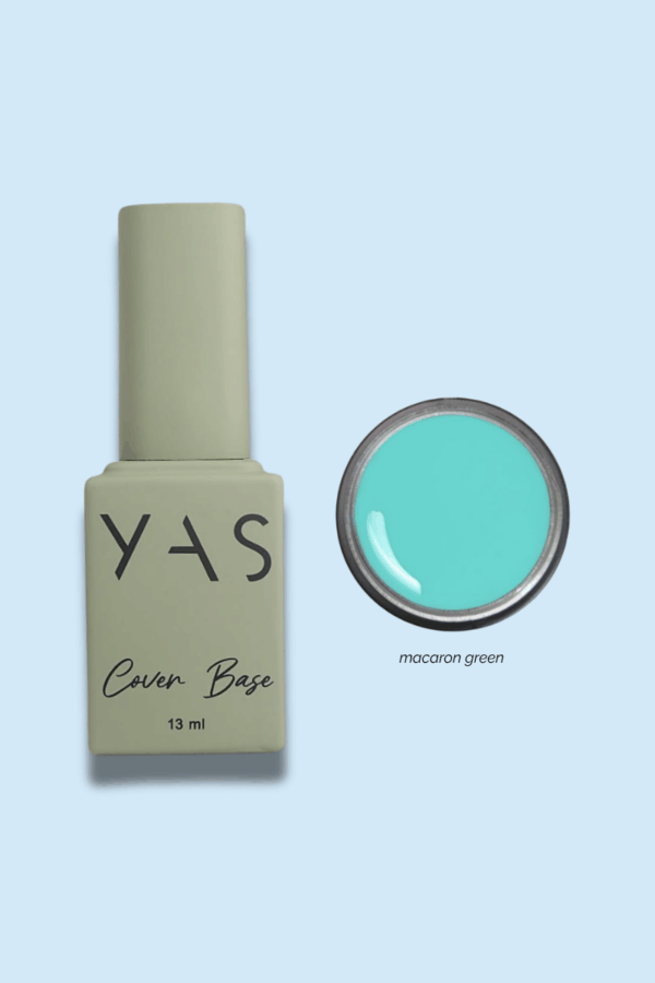 RUBBER BASE MACARON GREEN