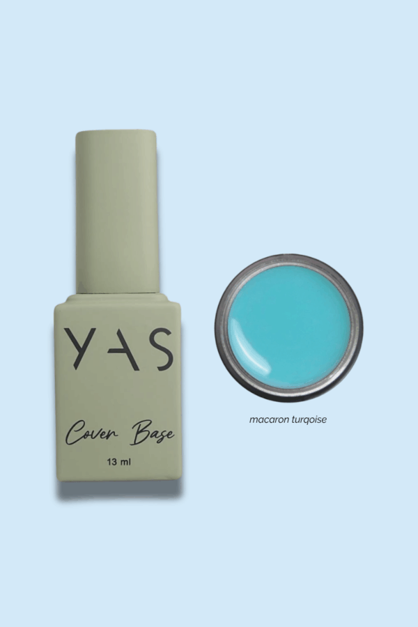 RUBBER BASE MACARON TURQUOISE