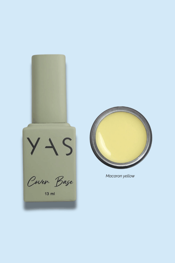 RUBBER BASE MACARON YELLOW