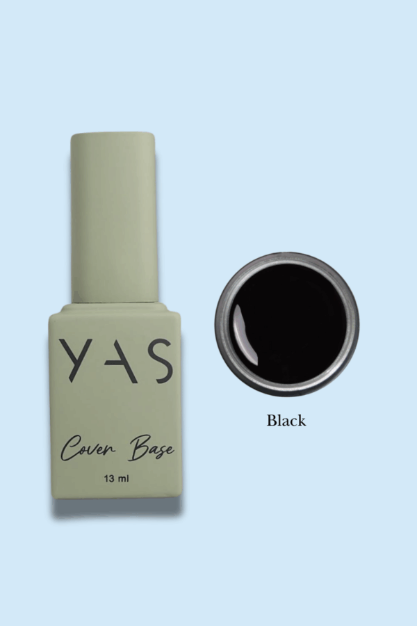 RUBBER BASE COLOR BLACK YAS