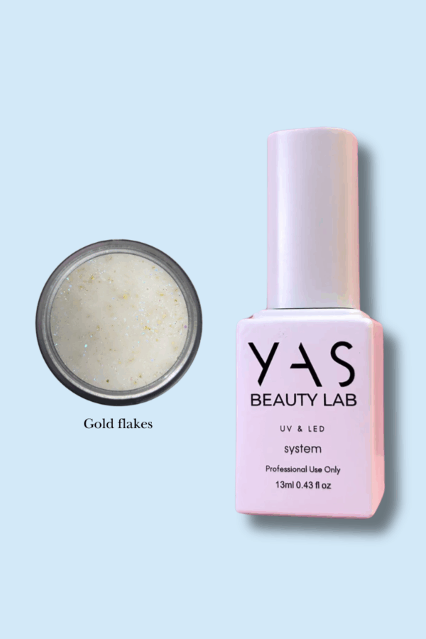 RUBBER BASE GOLD FLAKES (hemma free)