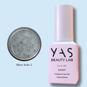RUBBER BASE SILVER HOLO 1 (hemma free)