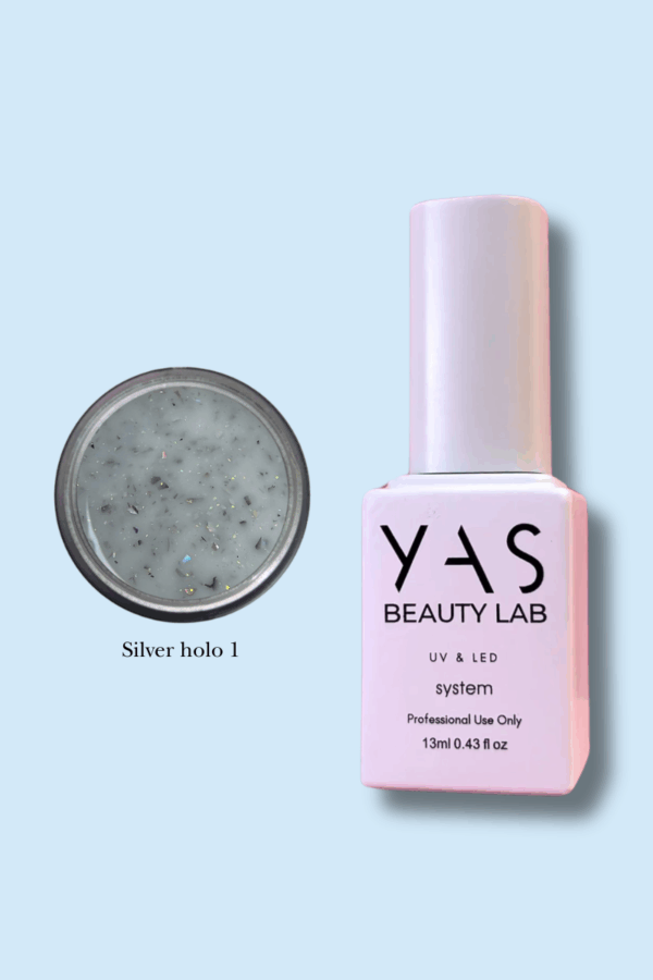 RUBBER BASE SILVER HOLO 1 (hemma free)