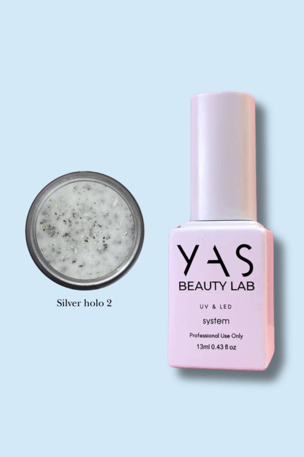 RUBBER BASE SILVER HOLO 2 (hemma free)