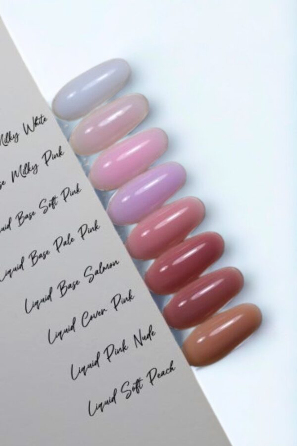 LIQUID POLYBASE MILKY PINK (hemma free) - Imagen 2