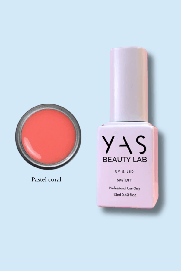 RUBBER BASE PASTEL CORAL ORANGE