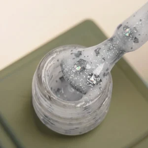 Rubber Base Silver Holo 1, 13ml