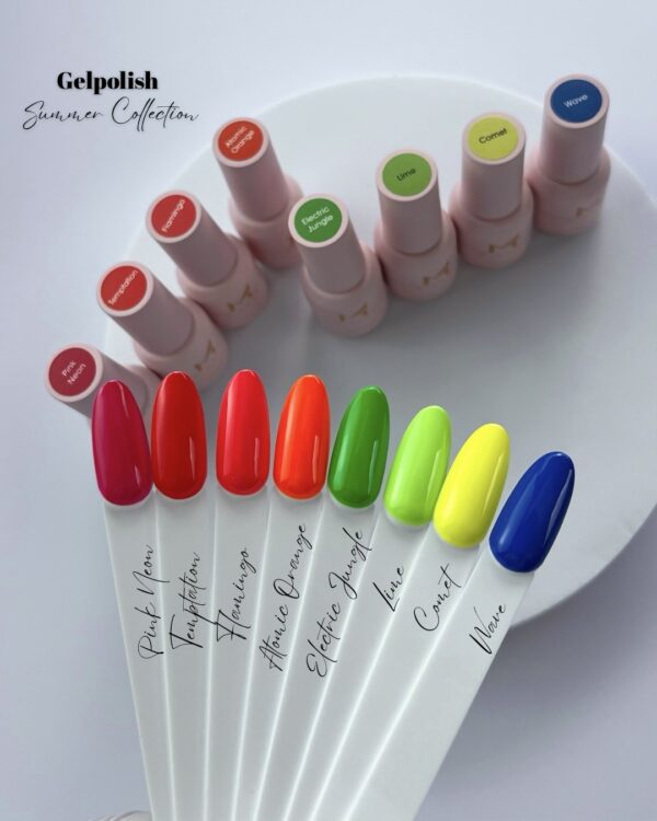 alt="coleccion de esmalte semipermanente verano"