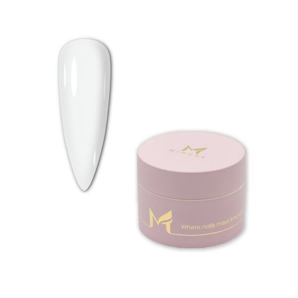 base de color milky de 30 ml , para nivelar y reforzar las uñas