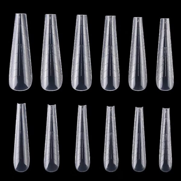 alt="dual tips balerina slim para uñas de gel, acrigel o poligel"
