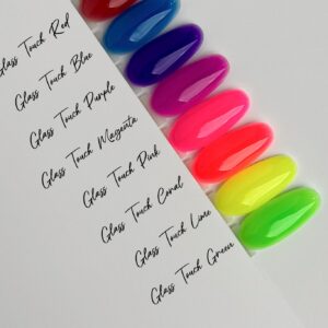 alt="gel constructor efecto vidrio de colores, marca YAS"