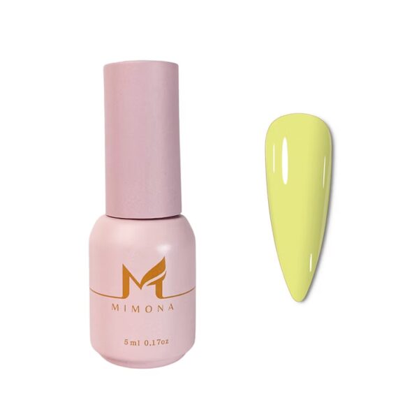 alt="esmalte semipermanente comet de color amarillo neon"
