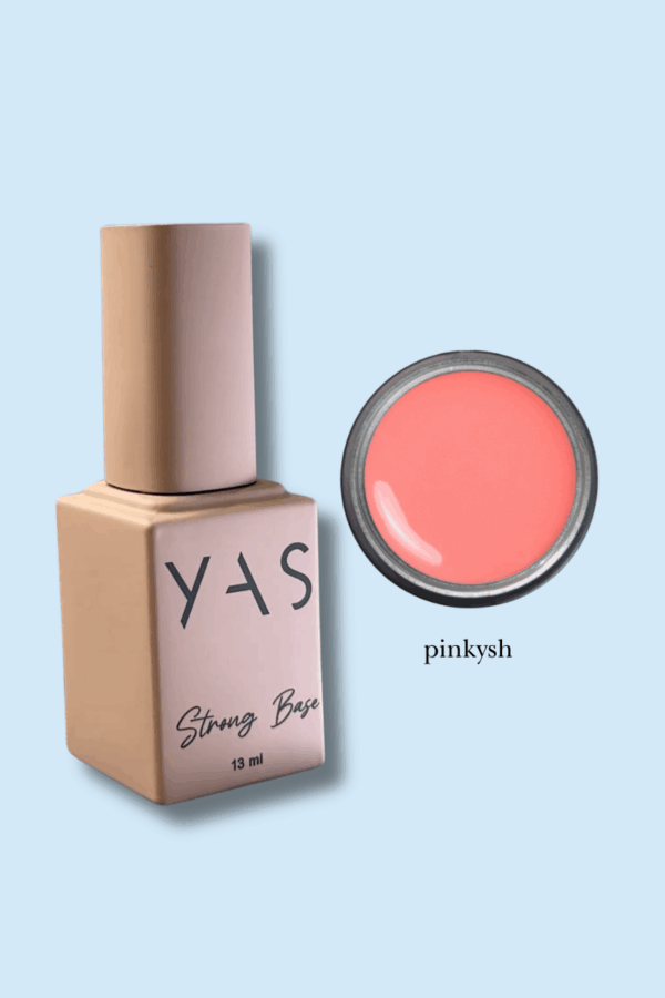 poligel líquido rosa de la colección pastel
