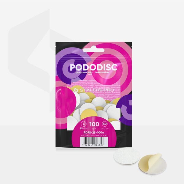 Recambios para pododisco Staleks con esponja – tamaño L (25mm) - Imagen 2