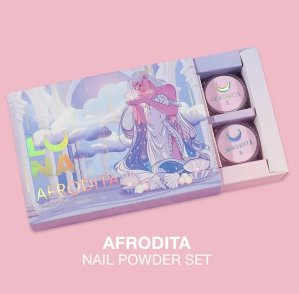 Lunamoon Afrodita Nail Powder Set (6pcs)