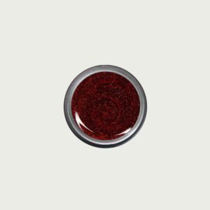 YAS GEL POLISH GLITTER RED – HEMA & TPO FREE