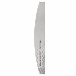 Base metálica de lima desechable, forma luna MBE-40