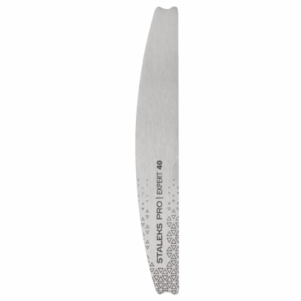 Base metálica de lima desechable, forma luna MBE-40