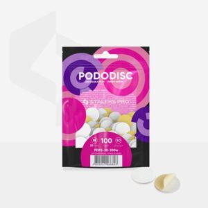 Recambios para pododisco Staleks con esponja – tamaño M (20mm) - 100grid