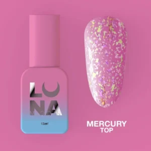 Lunamoon Top Coat Mercury 13ml  (TPO free)