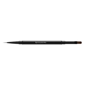 Pincel profesional de doble punta Staleks Expert – liner 10 mm / para gel 11 mm