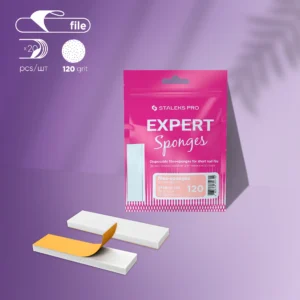 Staleks Expert 51 - Pulidor adhesivo para lima corta