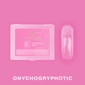 Dual Nail Forms Onychogryphotic