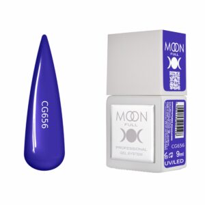moon full cg656 gel de color electric blue uñas profesional