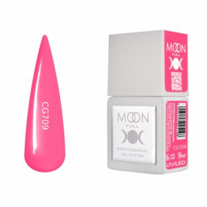 moon full cg709 gel de color flamingo pink uñas profesional