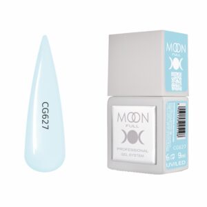 moon full cg627 gel de color powder blue uñas profesional