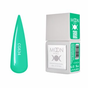 moon full cg634 gel de color tropical teal uñas profesiona