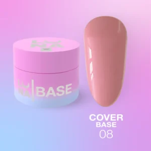 LunaMoon Cover Base nº 08, 30ml