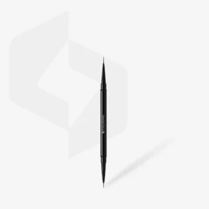 Pincel profesional de doble punta, Staleks Expert - delineador 7mm/delineador 10mm