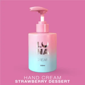 Crema de manos Strawberry Dessert 300ml, Lunamoon