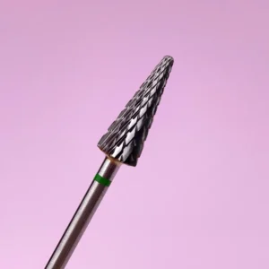 Fresa de carburo tipo espiga verde de 4,5 mm